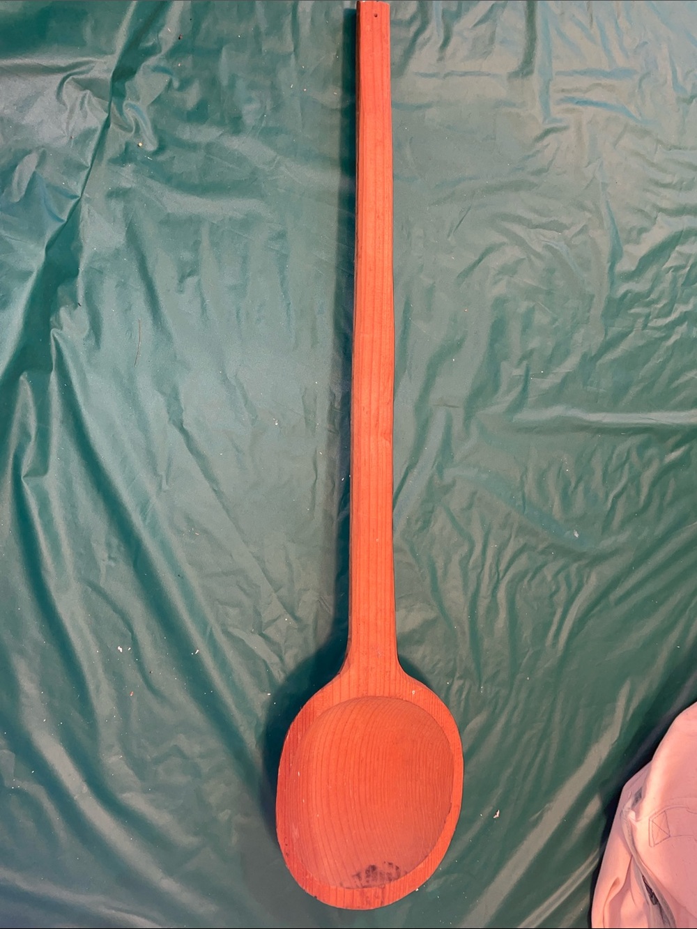 Handcrafted giant Wooden Spoon